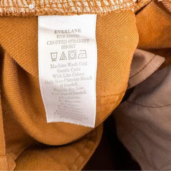 Everlane Cropped Straight Short Pants - Picture 5 of 5